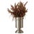 Silver Amphora Mini Vase in Brushed Aluminum by Caspal For Sale - Image 8 of 8