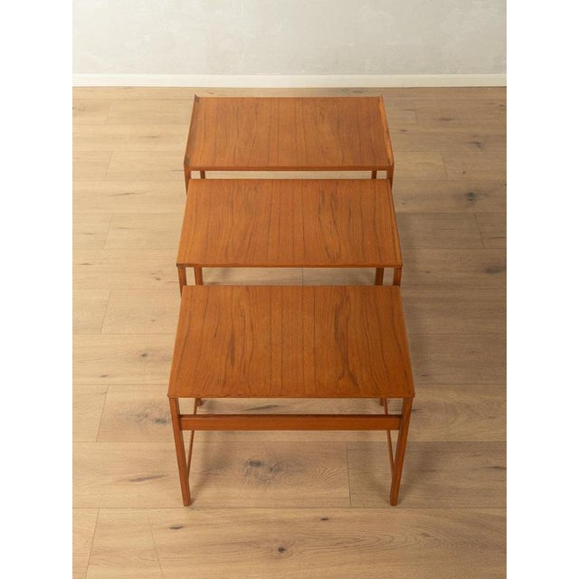 Nesting Tables, 1960s, Set of 3 For Sale - Image 6 of 10