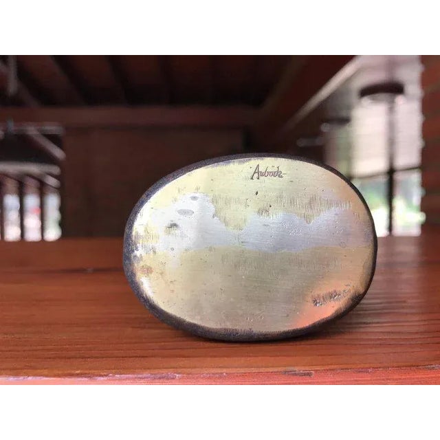 Black Carl Auböck Model #7235 Brass Vase For Sale - Image 8 of 12