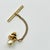 Mid-Century Modern 1970s Mid-Century Hollywood Regency Boho Chic Cultural Pearl Tie Clip Tack For Sale - Image 3 of 5