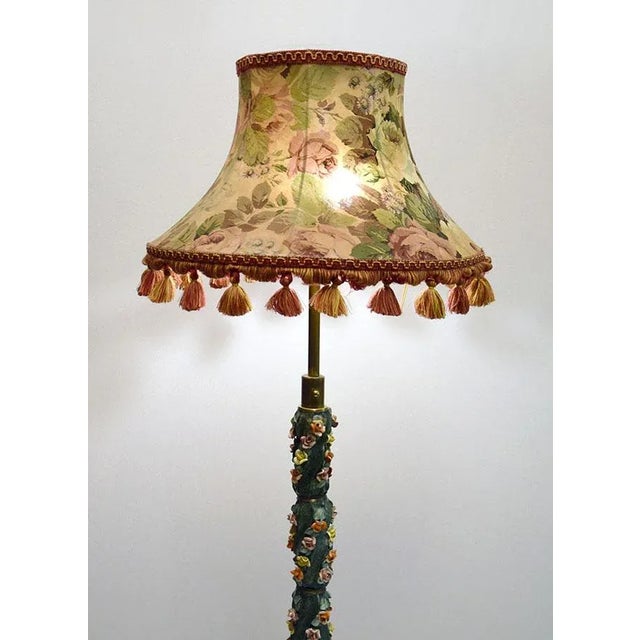 Ceramic Floor Lamp, 1950s For Sale - Image 4 of 11