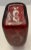 Early 20th Century Cut-To-Clear Royal Ruby Red Bohemian Glass Decanter For Sale In Greenville, SC - Image 6 of 11