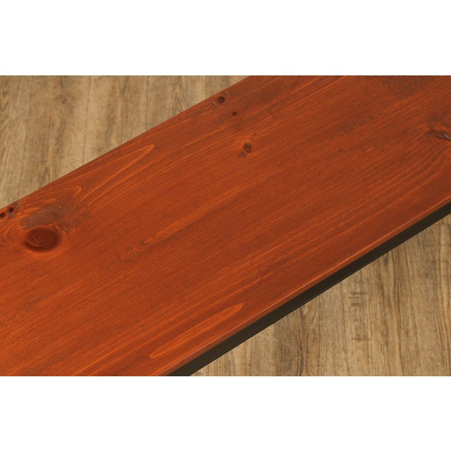 Shaker Style Painted Pine Console Table For Sale - Image 10 of 12