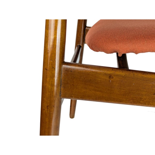 Teak and Fabric Dining Chairs by Leonardo Fiori for Isa Bergamo, 1960s, Set of 5 For Sale - Image 14 of 18