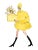 Fashion figure created for Marc Jacobs beauty, Annie’s fashion sketches are whimsical and tell a story each time. “Daisy...