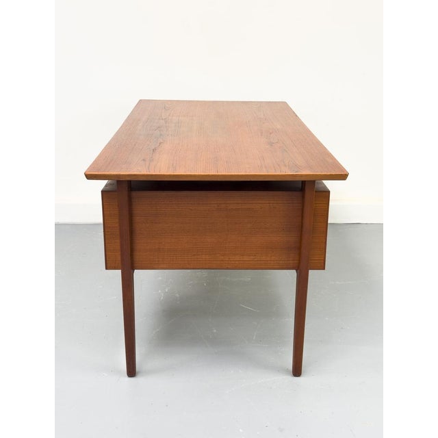 Danish Teak Desk with Drawers by Henning Jørgensen, 1960s For Sale - Image 13 of 18
