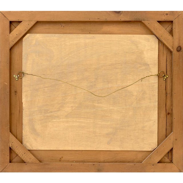 Contemporary Molded Pine Framed Beveled Mirror For Sale In New York - Image 6 of 6