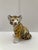 Italian Italian Glazed Terra Cotta Tiger Cub For Sale - Image 3 of 10