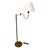 1970s 1970s Rare Polished Brass Casella Lighting Floor Lamp For Sale - Image 5 of 11