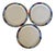 Scenario Metropol Dinner Plates by Barbara Brenner for Rosenthal, 1990s, Set of 3 For Sale