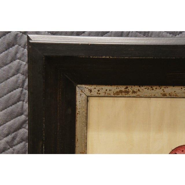 2 Large Botanical Prints Fruit Stem Indian Fig & Crown Imperial Fritillary For Sale - Image 11 of 12