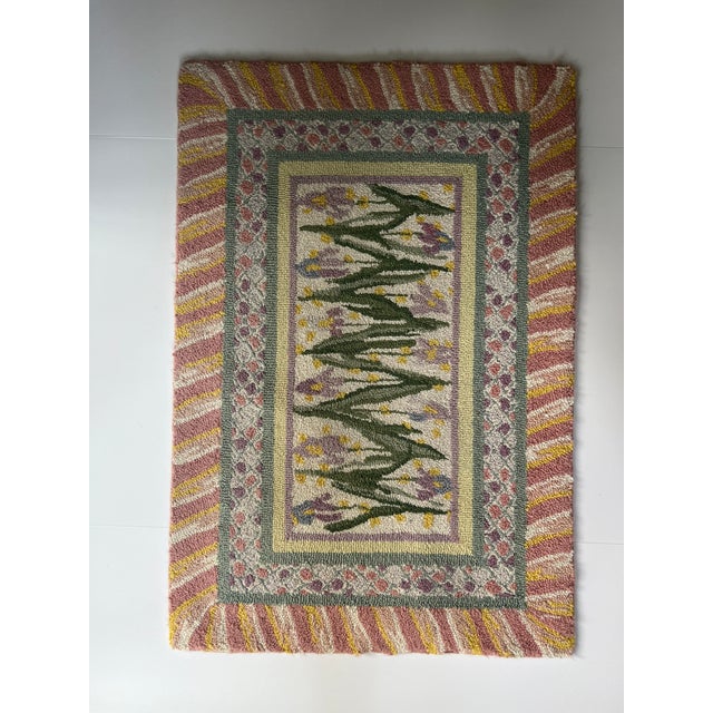 McKenzie Childs Rugs 2 X 3 a Pair | Chairish