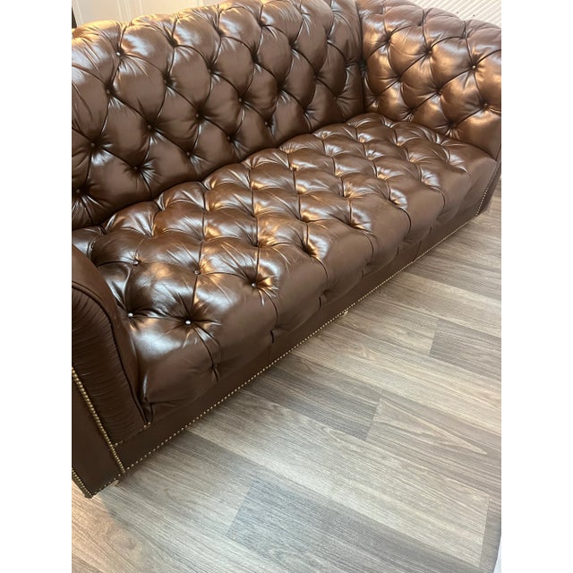 Mid 20th Century Mid 20th Century LoeBlein Chesterfield Sofa For Sale - Image 5 of 10