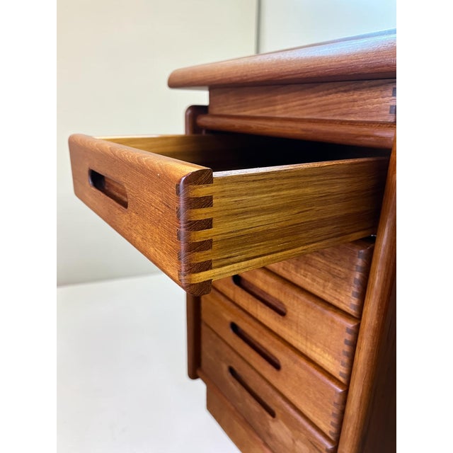 Danish Modern Teak Desk from Salin Møbler, 1970s For Sale - Image 11 of 18