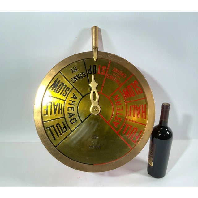 1940s Ships Engine Room Telegraph by Bendix For Sale - Image 5 of 12