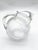 Mid-Century Modern Vintage Clear Depression Glass Pitcher or Vase For Sale - Image 3 of 10