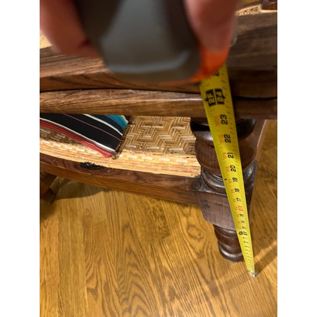 Antique Early 20th Century Plantation Chair in Rosewood For Sale - Image 9 of 11