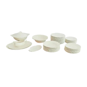Earthenware Dinner Set from J & G Meakin, Set of 62