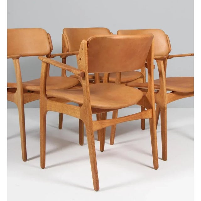 Wood Armchair attributed to Erik Buch, 1960s For Sale - Image 7 of 8