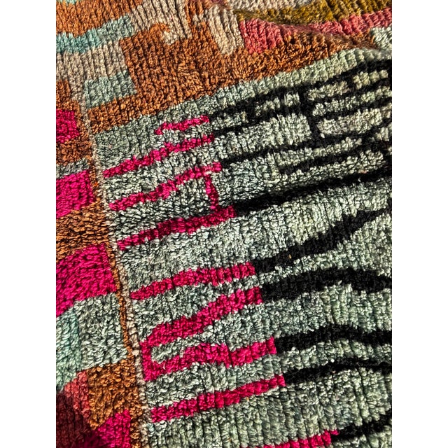 Large Moroccan Berber Rug, 1990 For Sale - Image 6 of 12