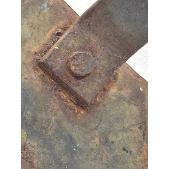 Rare 18th/19thC Hand-Forged Wrought Iron Wax Jack For Sale - Image 11 of 18