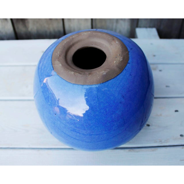 Ceramic Garden Sphere Vase | Chairish