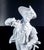 Porcelain Gardener and Flower Girl Sculptures from Capodimonte, Set of 2 For Sale - Image 13 of 18