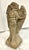 Figurative Vintage Concrete Angel Garden Statue For Sale - Image 3 of 12