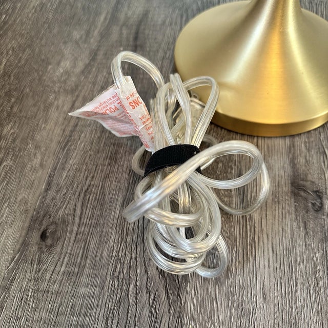 Metal Vintage Mid-Century Modern Kate Spade Willow Court Floral Roses Shade Table Lamp For Sale - Image 7 of 10