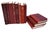Elevate your shelving, mantle, or console table with this beautifully curated collection of 10 genuine hardcover books....