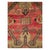 A vintage Turkish Anatolian room size accent rug handmade during the mid-20th century with a geometric tribal design....