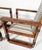 1930s Art Deco Armchairs in Wood and Fabric, 1930, Set of 2 For Sale - Image 5 of 9