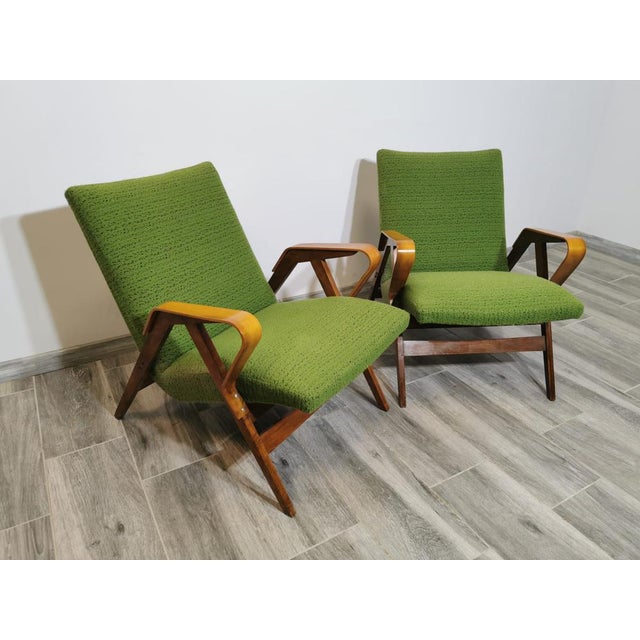 Set of Armchairs by Frantisek Jirak for Tatra, 1960s For Sale - Image 15 of 18