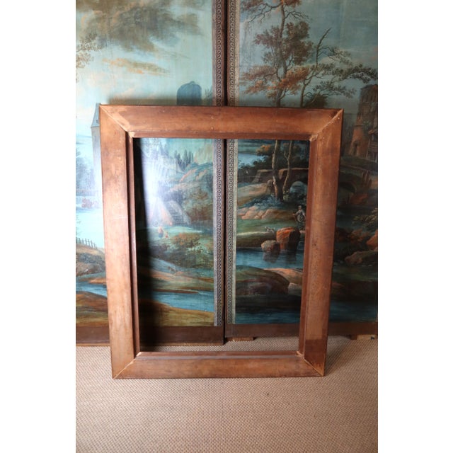 Large Walnut Frame from Haentges For Sale - Image 3 of 8