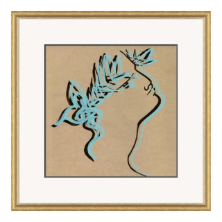 Zeus Framed Art Print by David Phoenix For Sale