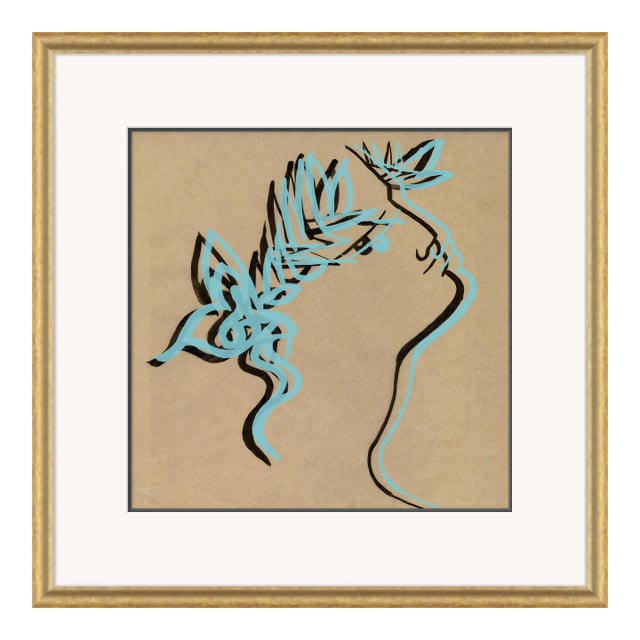 Zeus Framed Art Print by David Phoenix For Sale