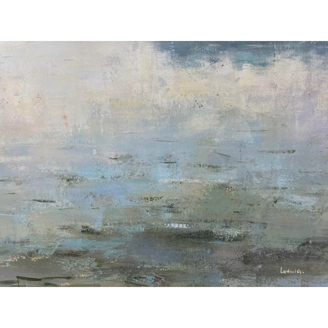 Impressionistic Landscape Original Oil Painting For Sale - Image 10 of 12