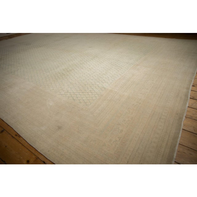 Textile Vintage Distressed Mir Sarouk Carpet - 10'2" x 14'1" For Sale - Image 7 of 12