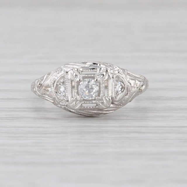 Gemstone Information: - Natural Diamond - Carats - 0.08ct Cut - Transitional Round Color - G - H Clarity - I1 Metal: 18k...