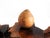 Mid-Century Organic Burl Wood Pedestal Stand & Fine Etched Pyrography Gourds - Set of 3 For Sale In San Francisco - Image 6 of 18