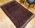 Textile Vintage Baluch Tribal Area Rug in Allover Geometric Pattern in Navy Blue, Brown, Dark Red For Sale - Image 7 of 18
