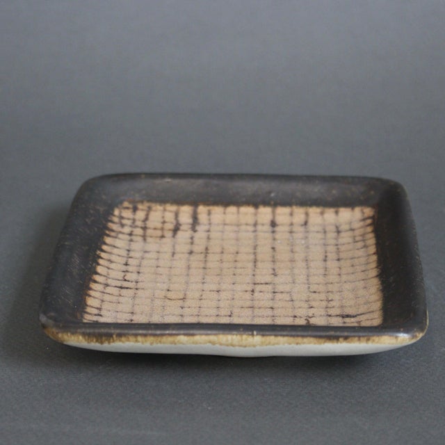 Italian Ceramic Decorative Dish by Bruno Gambone, 1980s For Sale - Image 17 of 17