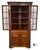 Vintage Traditional American Style Display / Corner Cabinet featuring High Quality Mahogany Construction, Two Upper Glass...