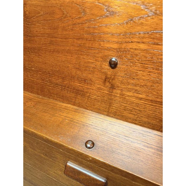 Early Model 145 Bureau in Teak and Oak from Borge Mogensen, 1950s For Sale - Image 6 of 7
