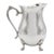 Vintage Leonard Silver-Plated Water Pitcher With Ice Guard & Shell Feet For Sale