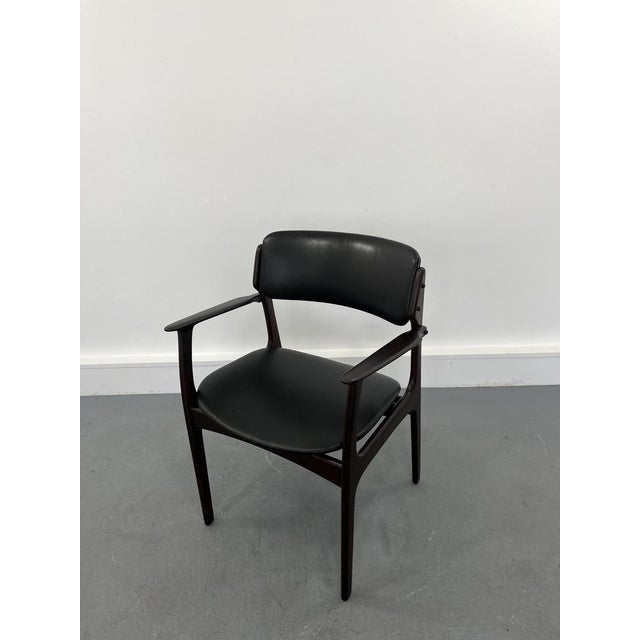Rosewood Armchair by Erik Buch for O.D. Møbler, 1960s For Sale - Image 3 of 15