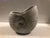 Vintage Whitewashed Brass Nautical Seashell Planter For Sale - Image 6 of 7
