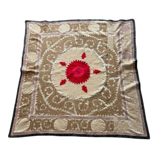 Asian Suzani Tablecloth For Sale