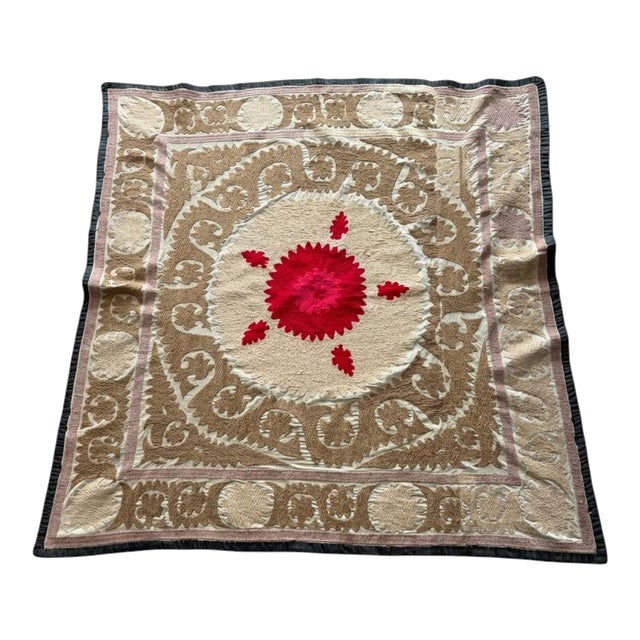 Asian Suzani Tablecloth For Sale