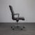 Una Leather Office Chair by ICF, Italy, 1990s For Sale - Image 3 of 12